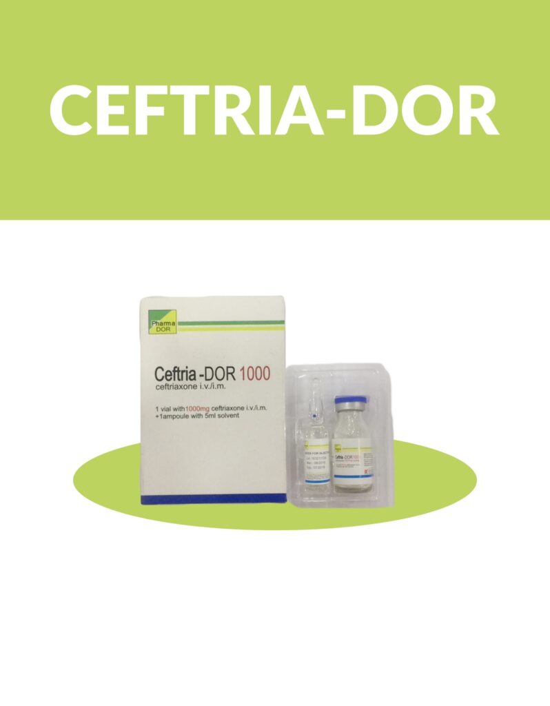Ceftria-DOR 1000 (Ceftriaxone Injection)