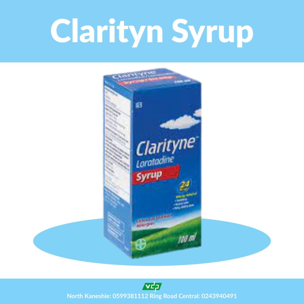 Clarityne syrup in Accra