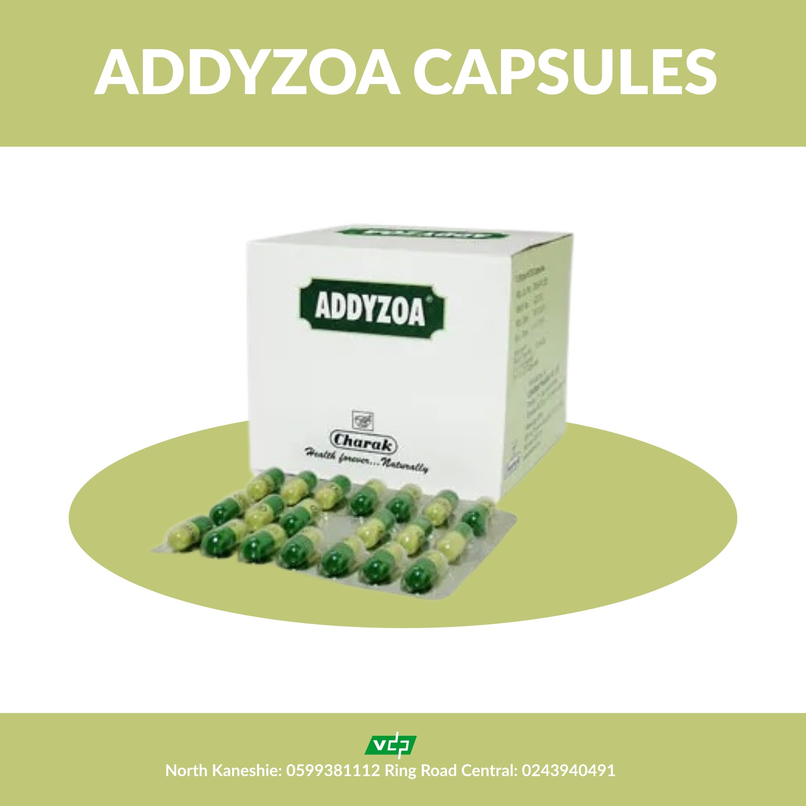 Addyzoa Capsules in Accra