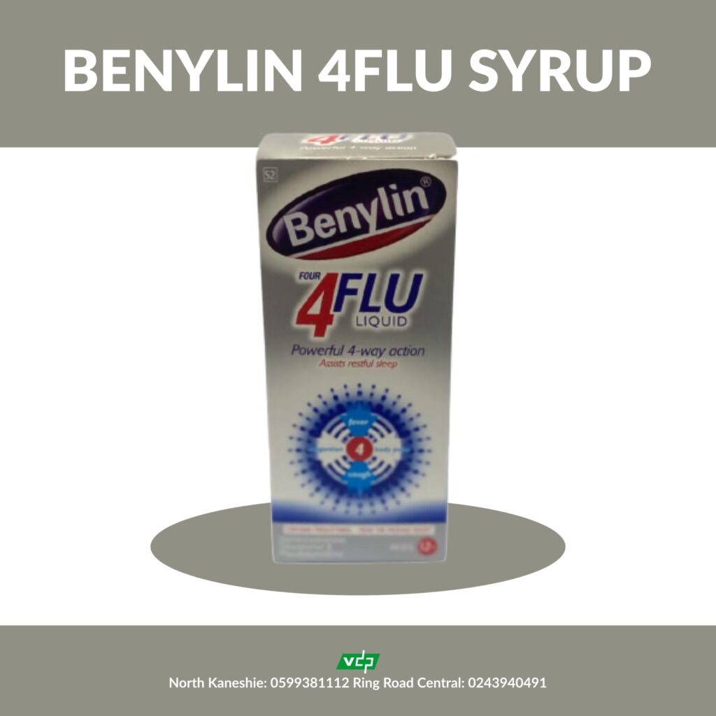 Benylin 4flu syrup in Accra