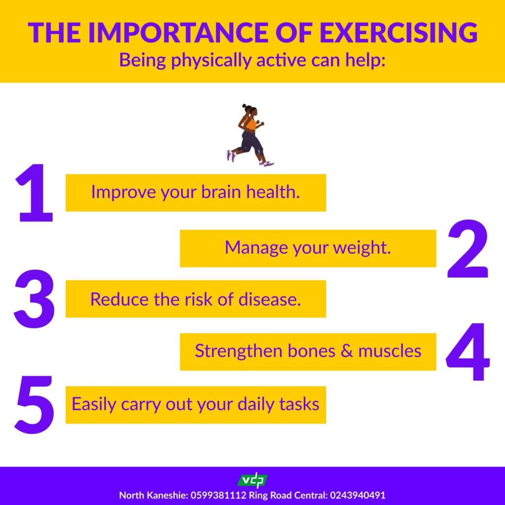 importance of exercising