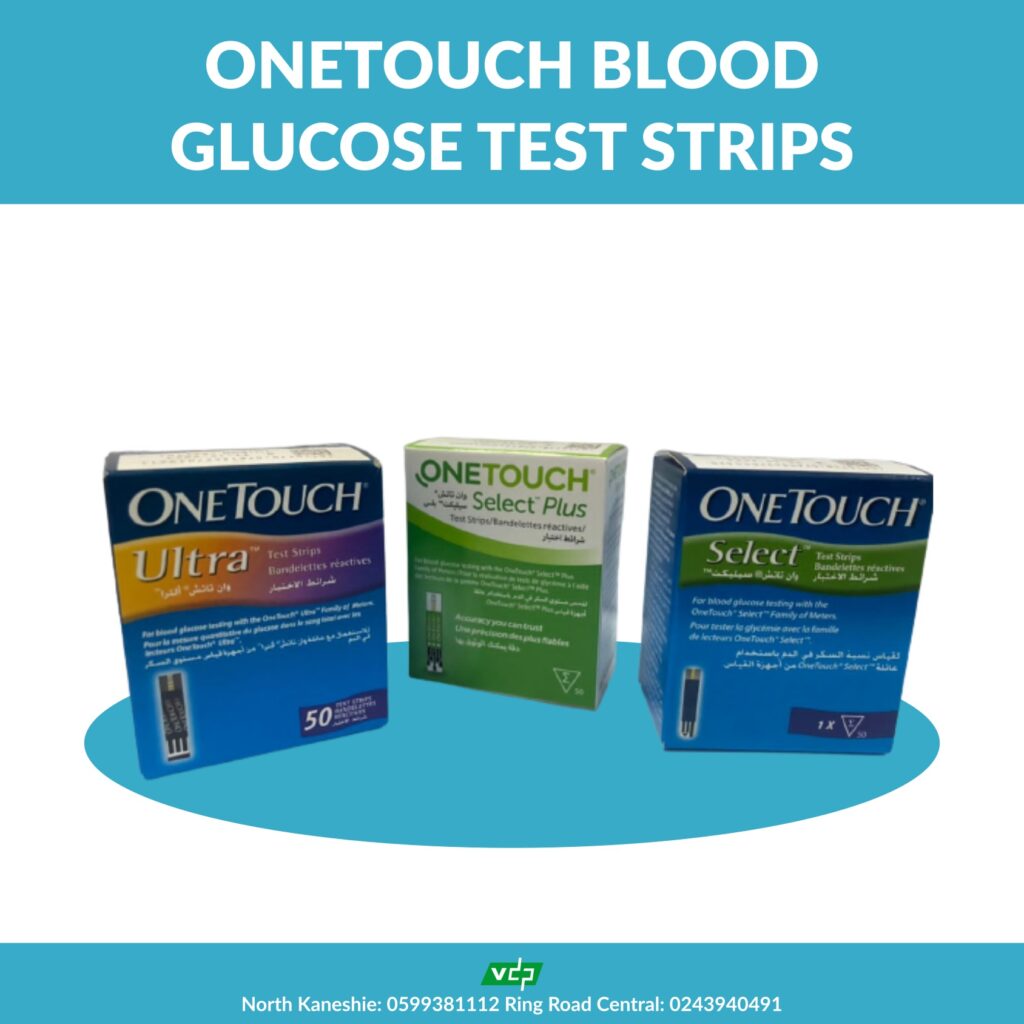 onetouch ultra, select & select plus blood glucose test strips
